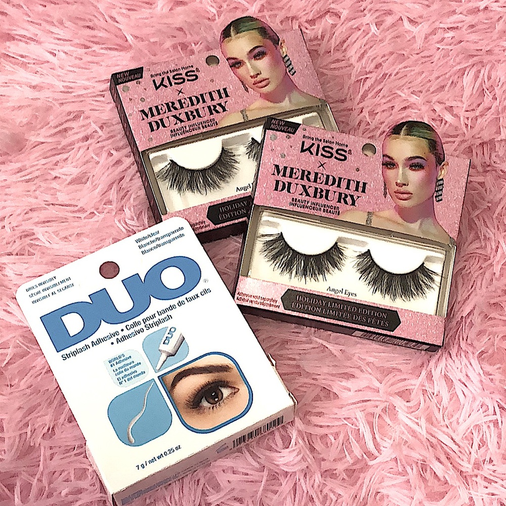 Kiss Holiday Limited Edition ‘ Angel Eyes ‘ Lashes & DUO lash Adhesive Bundle